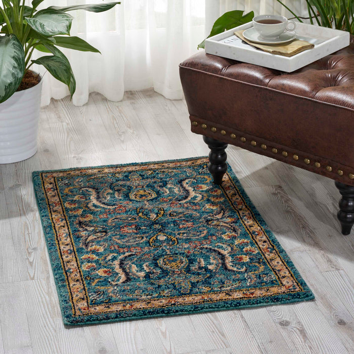 Nourison 2020 NR204 Teal Area Rug