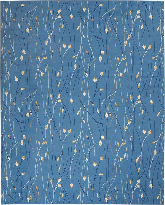 Nourison Grafix GRF15 Light Blue Area Rug