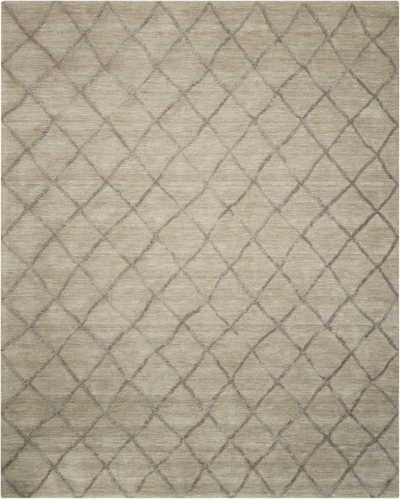 Nourison Lunette LNT01 Silver Area Rug