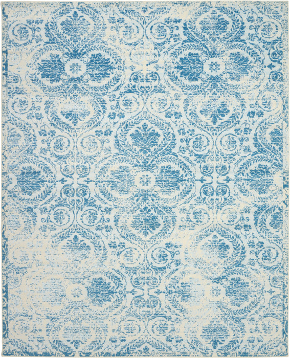 Nourison Jubilant JUB05 Blue Area Rug