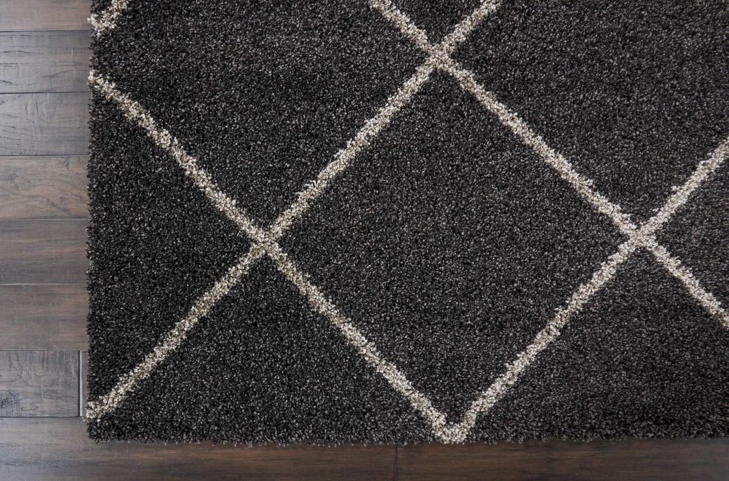 Nourison Brisbane BRI03 Charcoal Area Rug