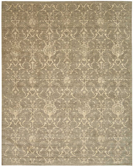 Nourison Silk Elements SKE03 Moss Area Rug