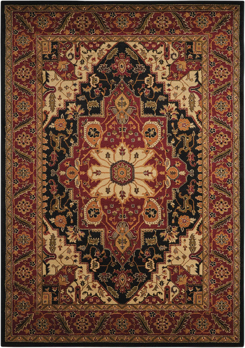 Nourison Paramount PAR05 Black Area Rug