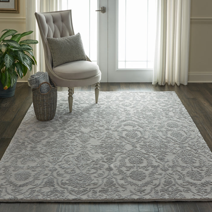 Nourison Opaline OPA15 Taupe Area Rug