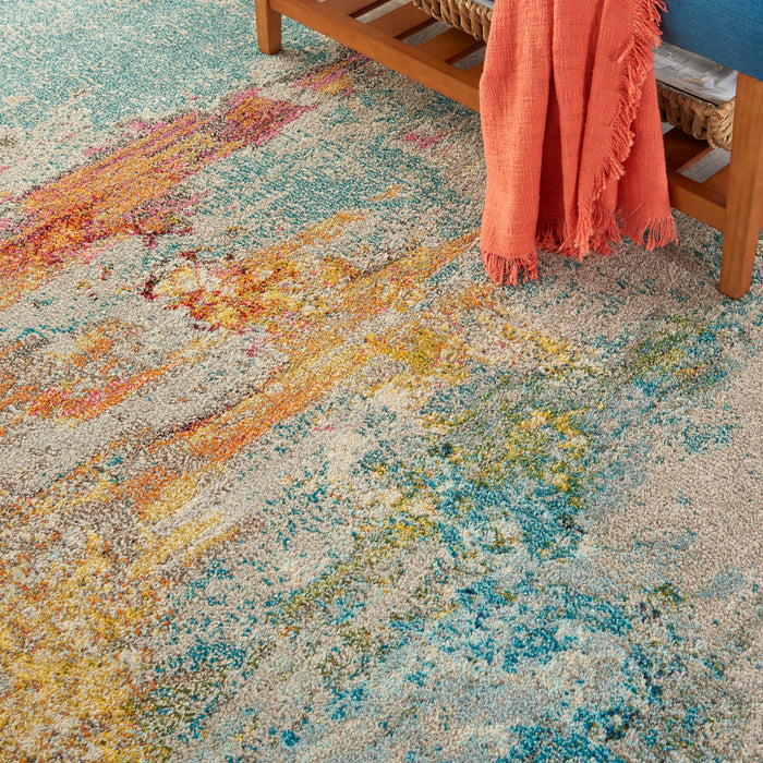 Nourison Celestial CES02 Sealife Area Rug