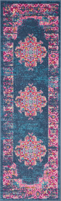 Nourison Passion PSN03 Blue Area Rug