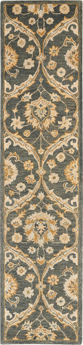 Nourison Jazmine JAZ03 Navy Area Rug