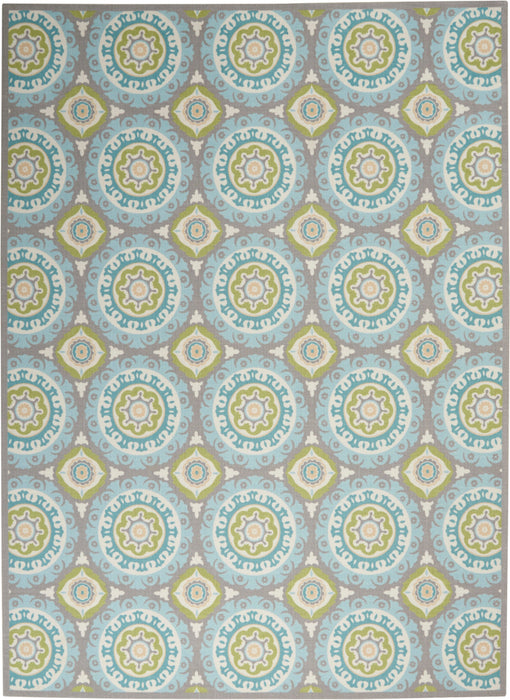 Nourison Sun N' Shade SND16 Jade Area Rug