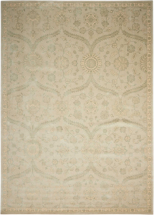 Nourison Luminance LUM04 Cream/Mint Area Rug