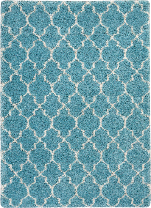 Nourison Amore AMOR2 Aqua Area Rug