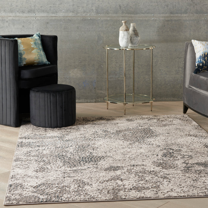 Nourison MA90 Uptown UPT02 Ivory/Grey Area Rug