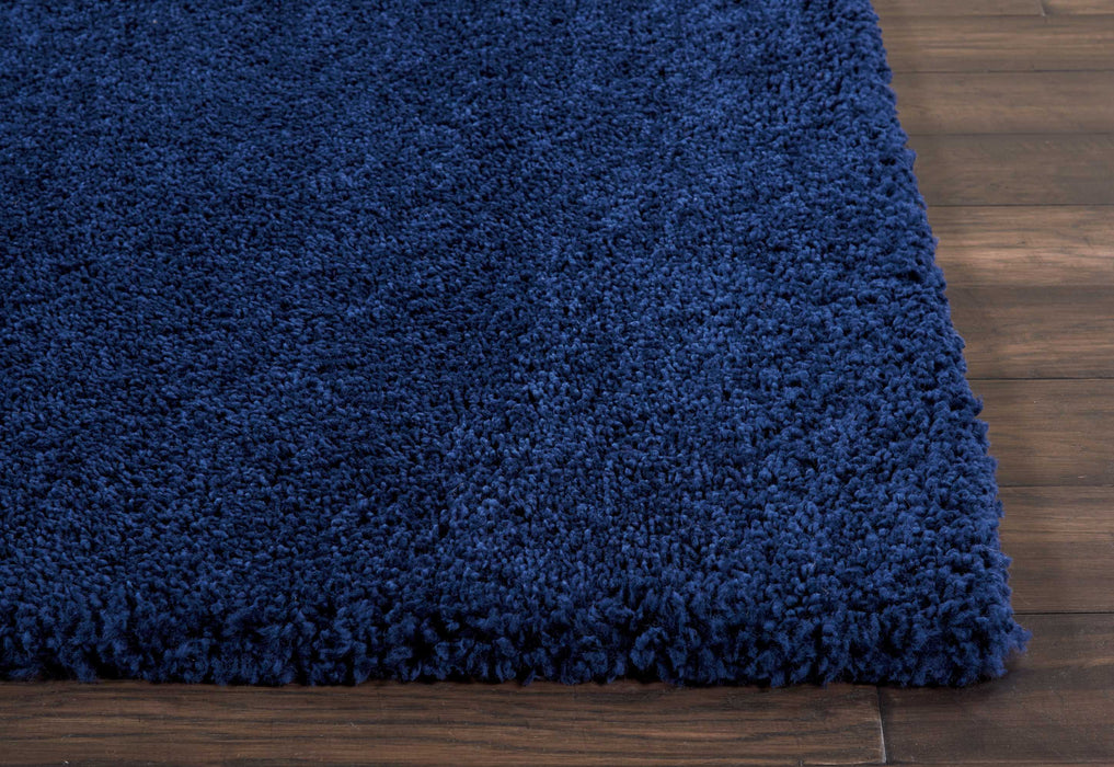 Nourison Malibu Shag MSG01 Navy Area Rug