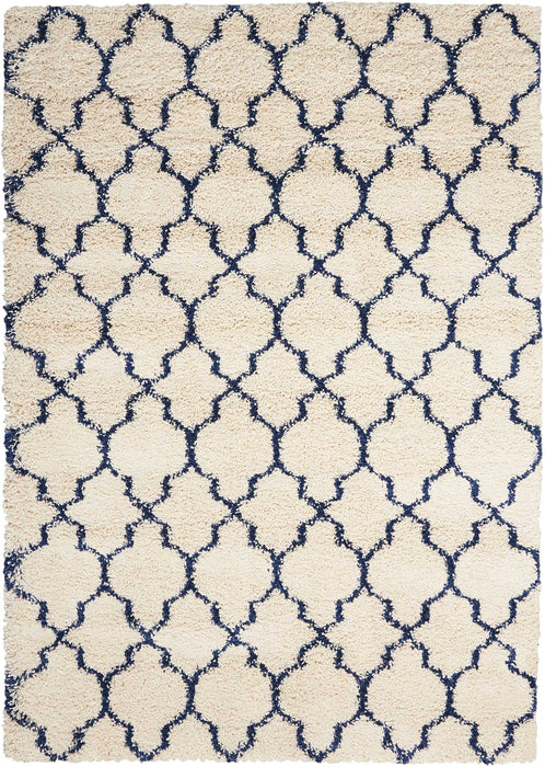 Nourison Amore AMOR2 Ivory/Blue Area Rug