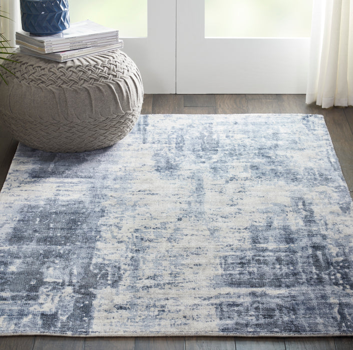 Nourison Safari Dreams KI372 Blue Area Rug