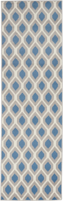 Nourison Grafix GRF22 Blue Area Rug