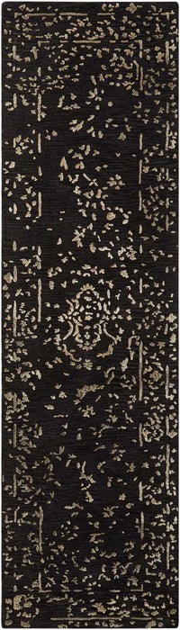 Nourison Opaline OPA03 Midnight/Silver Area Rug