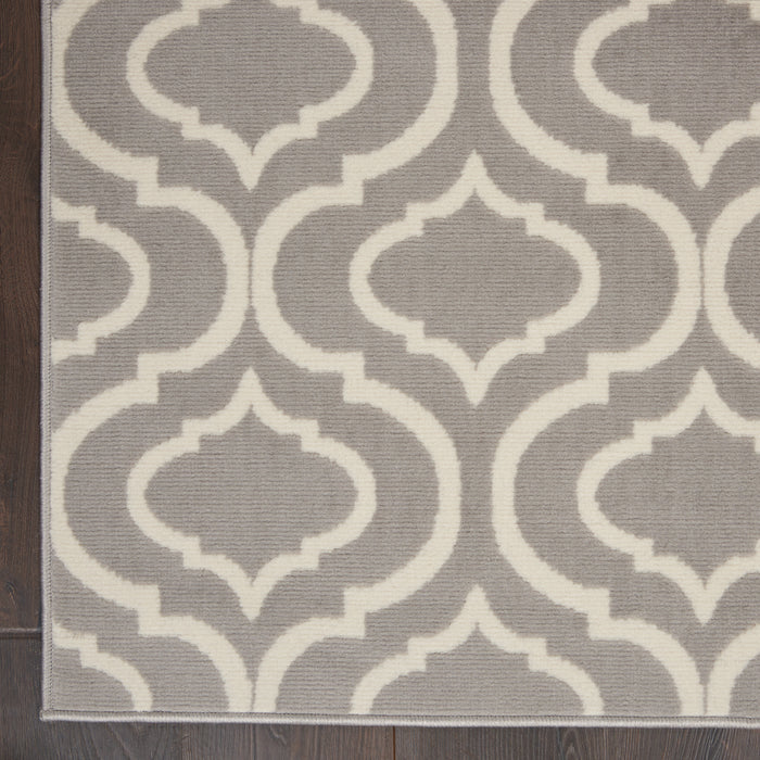 Nourison Jubilant JUB19 Grey Area Rug