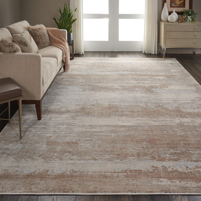 Nourison Rustic Textures RUS03 Beige Area Rug