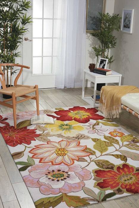 Nourison Fantasy FA18 Ivory Area Rug