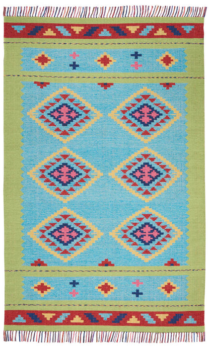 Nourison Baja BAJ02 Blue/Green Area Rug