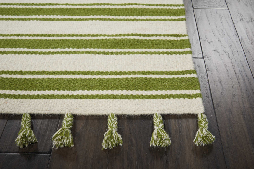 Nourison Rio Vista DST01 Ivory/Green Area Rug