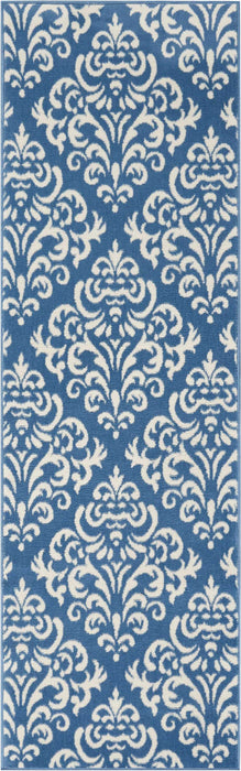 Nourison Grafix GRF06 Blue Area Rug