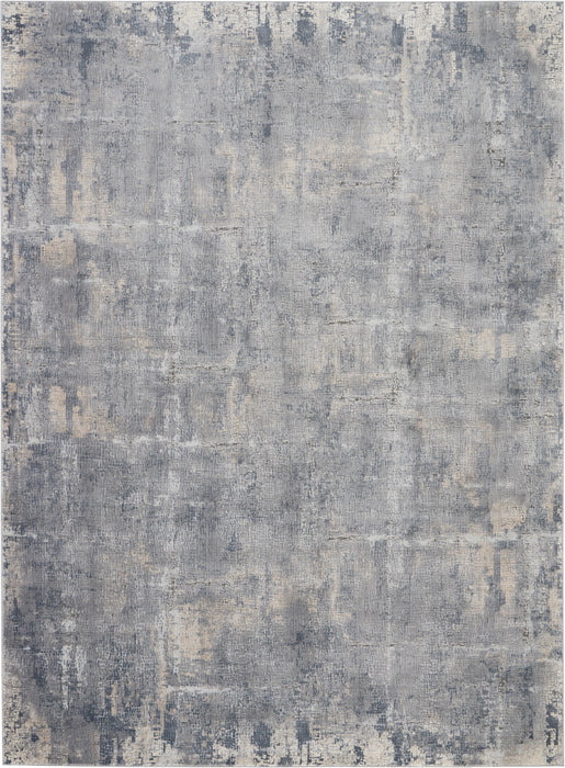 Nourison Rustic Textures RUS06 Grey/Beige Area Rug