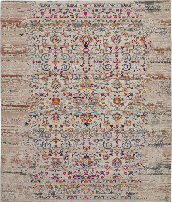 Nourison Vintage Kashan VKA02 Ivory Area Rug