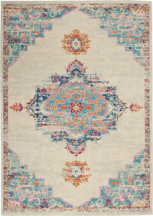 Nourison Passion PSN24 Grey/Multi Area Rug