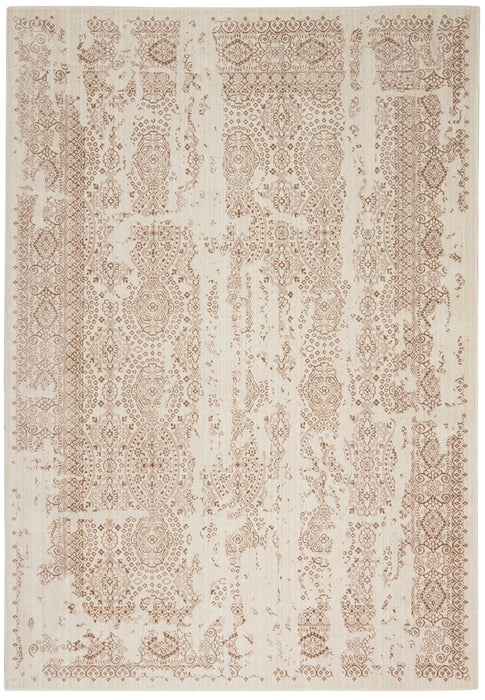 Nourison Silver Screen KI344 Ivory/Mocha Area Rug