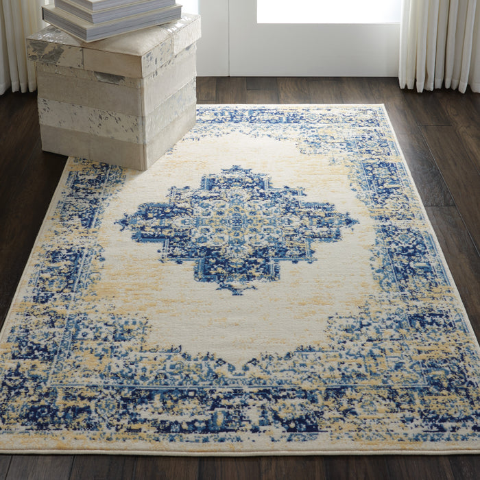 Nourison Grafix GRF14 White Area Rug