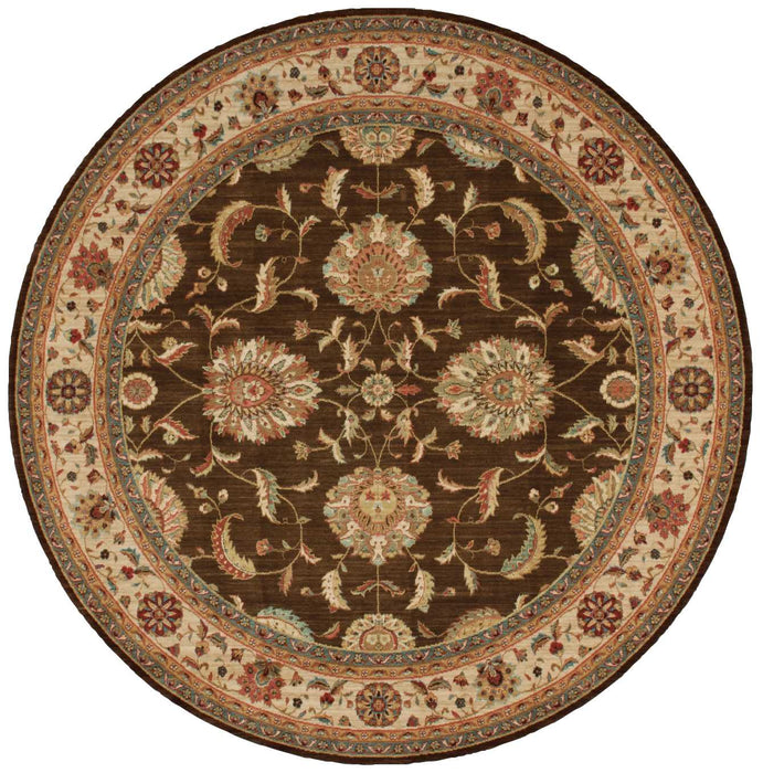 Nourison Living Treasures LI04 Brown Area Rug