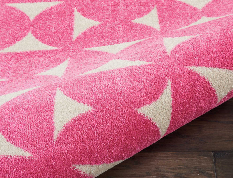 Nourison Harper DS301 Pink Area Rug