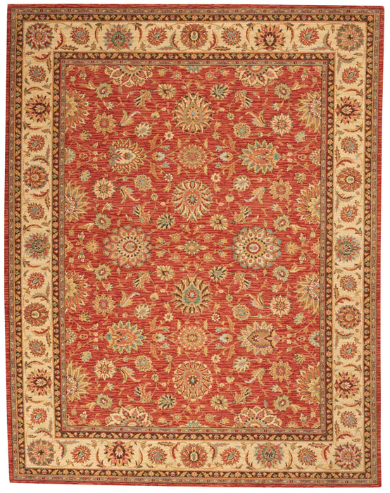 Nourison Living Treasures LI05 Rust Area Rug