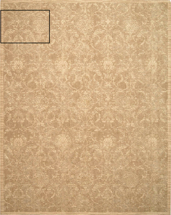 Nourison Silk Elements SKE03 Sand Area Rug