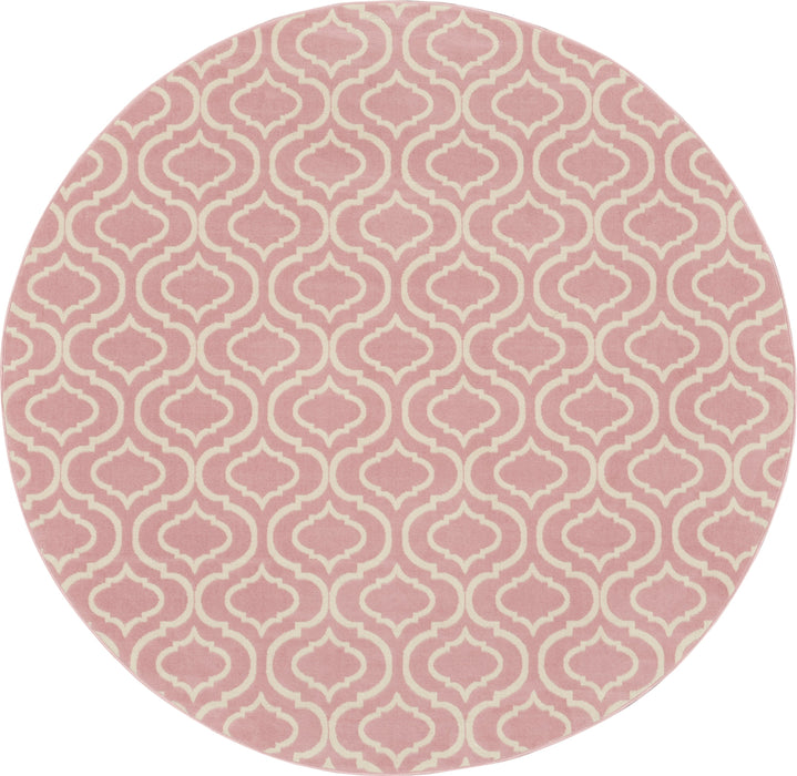 Nourison Jubilant JUB19 Pink Area Rug