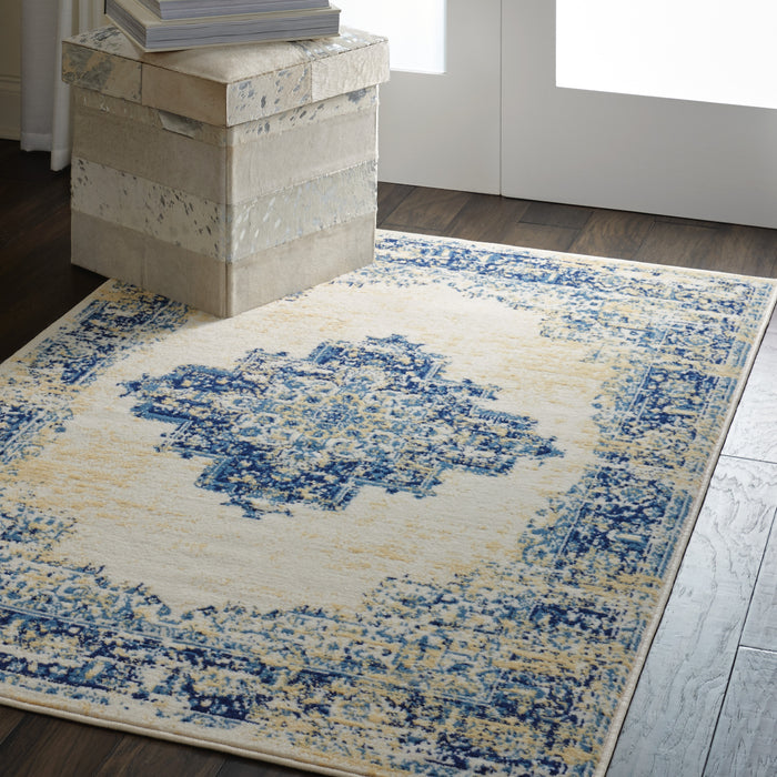 Nourison Grafix GRF14 White Area Rug