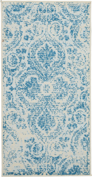 Nourison Jubilant JUB05 Blue Area Rug