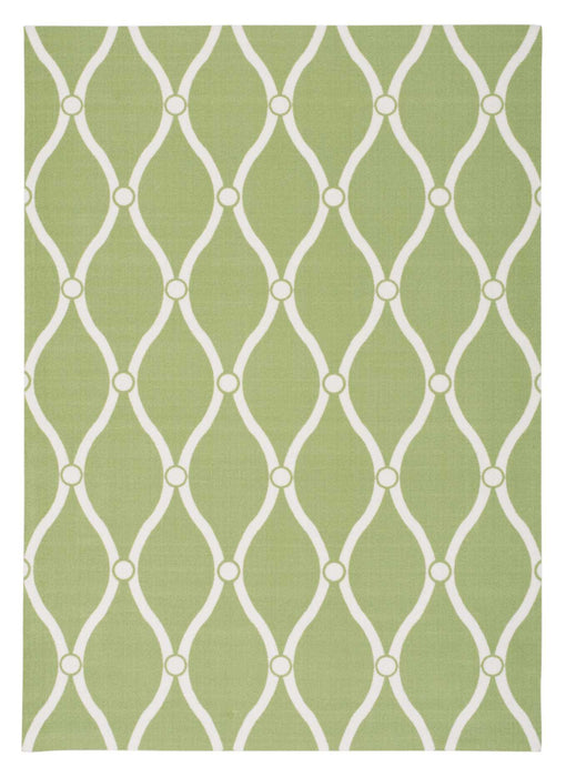 Nourison Home & Garden RS089 Green Area Rug