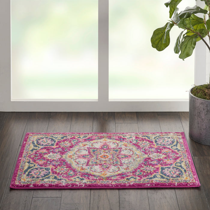 Nourison Passion PSN22 Pink Area Rug