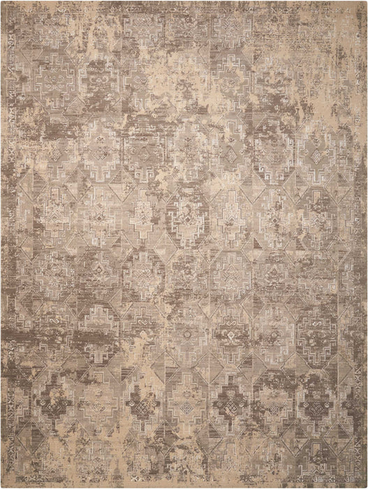 Nourison Silk Elements SKE19 Mushroom Area Rug