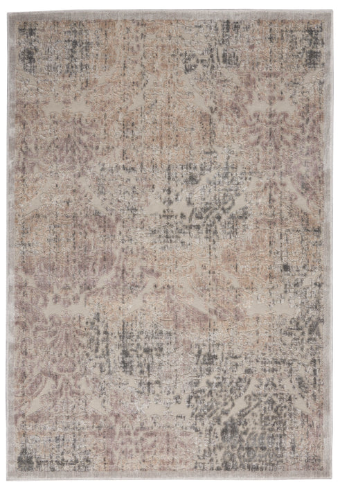 Nourison Graphic Illusions GIL09 Grey Area Rug