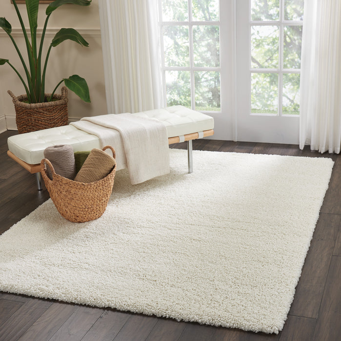 Nourison Malibu Shag MSG01 Ivory Area Rug