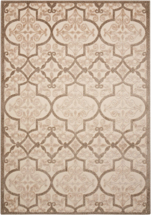 Nourison Aloha ALH14 Cream Area Rug