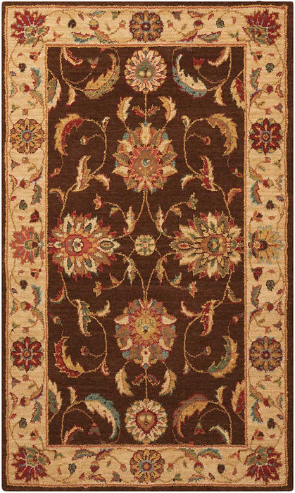 Nourison Living Treasures LI04 Brown Area Rug