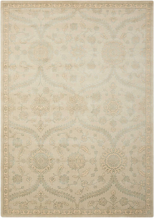 Nourison Luminance LUM04 Cream/Mint Area Rug