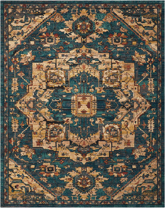 Nourison 2020 NR206 Teal Area Rug