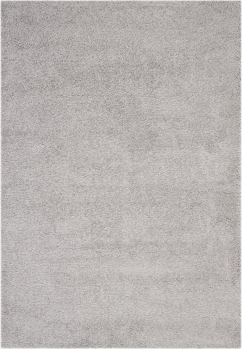 Nourison Malibu Shag MSG01 Silver Grey Area Rug