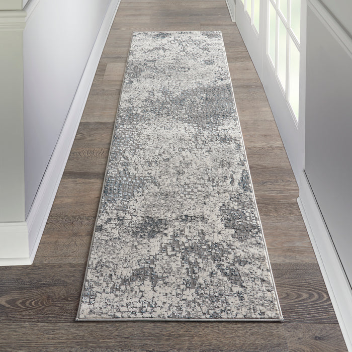 Nourison MA90 Uptown UPT02 Ivory/Grey Area Rug