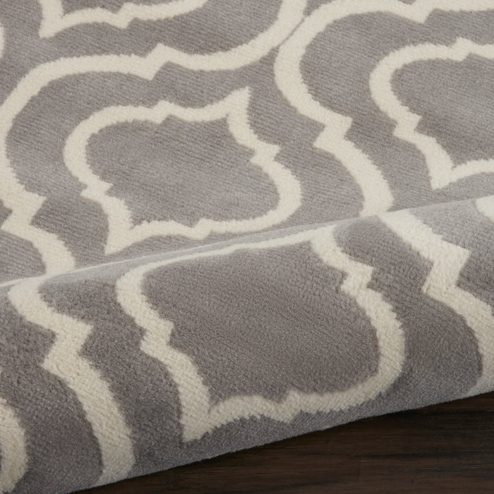 Nourison Jubilant JUB19 Grey Area Rug